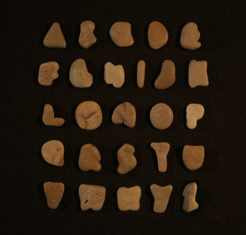 Stone letterforms