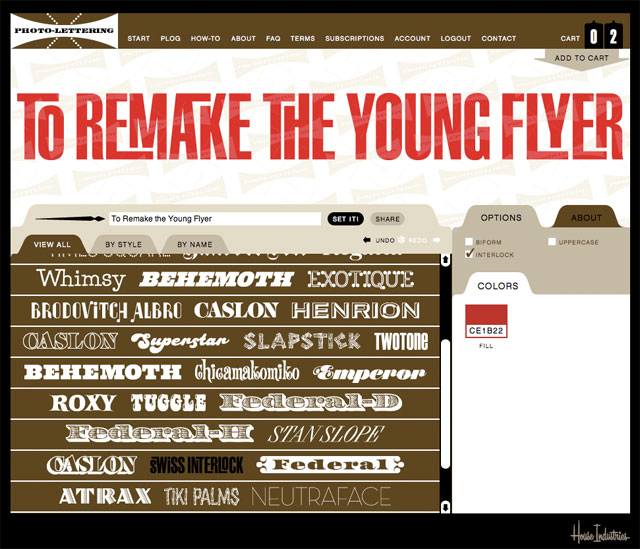 Photo Lettering screenshot