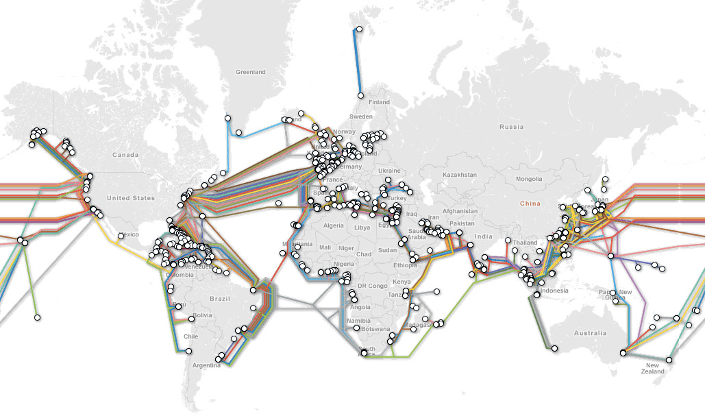Submarine Cable Map